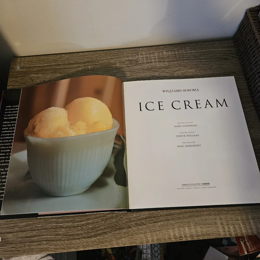 Williams Sonoma Ice Cream Book